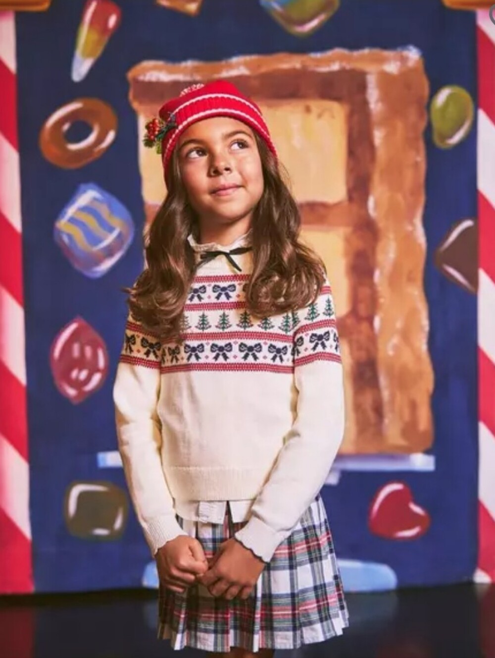New Janie And Jack The Holiday Fair Isle Sweater